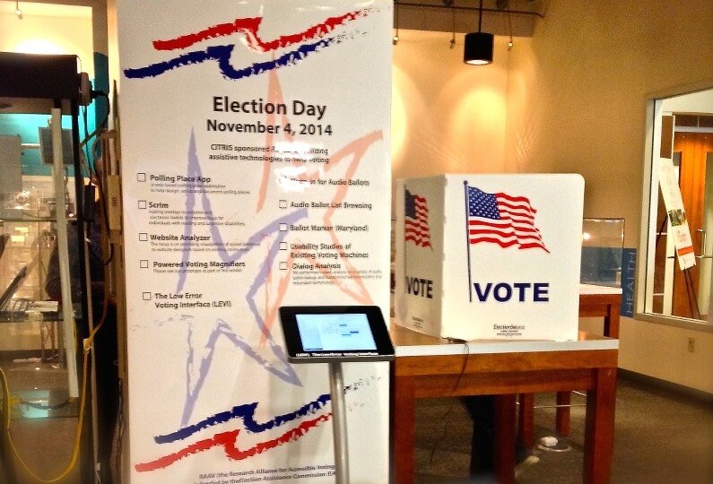 RAV research addresses technological opportunities for improving voting for individuals with disabilities throughout the current voting process in the United States.